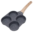 Fried Egg 4 Cups Poacher Nonstick Mini Pancake Burger Maker Aluminum Black New. Price: $30.00.