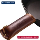 Cooklife Cast Iron Handle Cover - Extra Thick Leather Hot Holder For New. Price: $41.23.