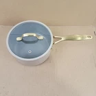 Greenpan Jewel Pro Hard Anodized Non-stick Ceramic 3 Qt Saucepan With Lid Used. Price: $29.99.