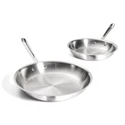 Upgrade To All Clad D3 Fry Pan Set 10" & 12" - Induction Broiler Safe, Durable New. Price: $449.99.