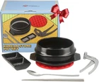 Korean Stone Pot Set (7-PIECE, 38.7OZ With Hot Grip), Medium, Black/tan. Price: $56.98.