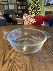 Vintage Fire-king Anchor Hocking 447 Clear Glass 1.5QT Baking Dish-handles Used. Price: $19.99.