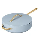 Beautiful 5.5 Quart Ceramic Non-stick Saut Pan With Strainer Lid New. Price: $60.38.