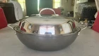 Hestan 14 Wok Pan With Lid Nanobond Stainless Multiply All Clad, Titanium Gloss New. Price: $385.95.