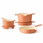 Alva Neat 5-PIECE Nonstick Nesting Cookware Lightweight Pots & Pans Set,... New. Price: $335.98.