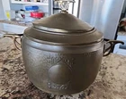 Wmf Art Nouveau Brass Pot & Lid Htf German Soup Bowl 14.5" 11" Used. Price: $299.99.