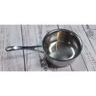 Creuset Saucepan Unisex 1.5QT Silver Good Stainless Steel Tri-ply 16CM Pot Used. Price: $42.49.