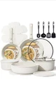 Carote 19PCS Pots Pans Set, Nonstick Cookware Detachable Handle, Inducti New. Price: $135.00.