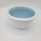Corningware 1 Qt Stoneware Mixing Serving Bowl White Blue Microwave Oven Safe Used. Price: $12.99.