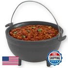 Tablecraft Products CW30151 Cast Iron Mini Round Kettle Server Diameter 6 New. Price: $33.52.