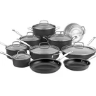 Cuisinart Chef's Classic 17-PIECE Cookware Set Black New. Price: $300.00.
