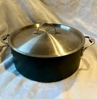 Calphalon 8.5 Qt. Hard Anodized Dutch Oven #87881/2 With Stainless Steel Lid Used. Price: $35.00.