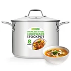 Nutrichef 8-QUART Stainless Steel Stock Pot 18/8 Quarts,. Price: $80.99.