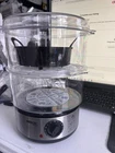Nesco ST-25F Quart Food Steamer Open. Price: $29.99.
