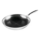 Frieling Black Cube 12-1/2 Inch Stainless/nonstick Hybrid Fry Pan New. Price: $139.95.