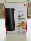 Zwilling Cool Touch 1-LITER Electric Cordless Kettle Nib New. Price: $79.00.