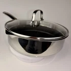 Thomas Rosenthal Group Nonstick Frying Pan 10" Stainless Handle Skillet With Lid Used. Price: $48.00.