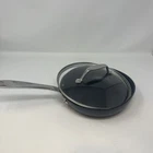 All-clad Essentials 8 Inch Nonstick Fry Pan And Lid New But Damaged. Price: $24.99.