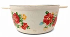 Pioneer Woman 5QT Enameled Cast Iron Dutch Oven Floral Casserole Pot Heavy Used. Price: $20.00.