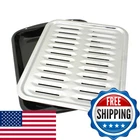 Range Kleen BP100 Porcelain Broiler Pan With Chrome Grill, 2-PIECE,BLACK,16.5 New. Price: $48.83.