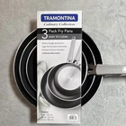Tramontina Culinary Collection 3-PC Nonstick Fry Pans 8 10 12 Set New. Price: $35.76.