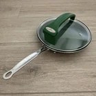 Orgreenic Ceramic Non-stick Large 10 In Fry Pan With Lid Toxic Used. Price: $31.37.