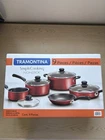 Tramontina 9-PIECE Non-stick Cookware Set Red New. Price: $30.56.