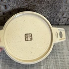 Littonware Microwave Cookware Cup Round Bowl 39278 Lid 39277 Vintage Used. Price: $22.00.