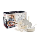 Greenpan X Bobby Flay 13 Piece Nonstick Cookware Pots And Pans Set, Pfas New. Price: $312.18.