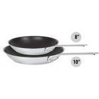 Cristel 1826 Collection 2-PIECE Non-stick Frying Pan Set, Made France New. Price: $199.95.