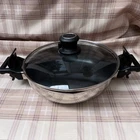 Innova Ultrex Ii 11 Steel Nonstick Saute Pan W/glass Lid, Double Handle, Vent Used. Price: $35.00.