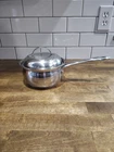 Belgique Classique Stainless Steel Tools Of The Trade Sauce Pan 1 Qt W/lid Used. Price: $24.00.