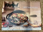 Parini Cookware Cast Iron Fry Pan 10" Pre-seasoned Drain Spout Hand Round New. Price: $20.00.