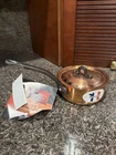 New French Baumalu Tin-lined Copper Sauce Pot 2IN Height 5IN Diameter. Price: $59.99.