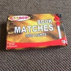 Goodco Kitchen Matches 50 Matchbooks= 1000 Strikes New In Box. Price: $9.99.