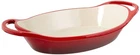 Lodge 2 Enameled Cast Iron Oval Caserole Dual Handles Quart, Red New. Price: $75.56.