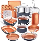 Gotham Steel (20 Pcs) Cookware + Bakeware Set 22.65" X 15.04" 14.57" 1922MPL New. Price: $174.72.