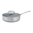 Zwilling Clad Cfx Stainless Steel Ceramic Nonstick Saute Pan 3-QT New. Price: $69.96.