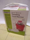 Presto Nomad Electric Traveling Food Mason Jar Lunch Warmer 06015 Red Nib New. Price: $20.00.