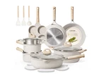 Carote 21 Pcs Nonstick Pots And Pans Set Induction Cookware Kitchen Beige New. Price: $69.99.