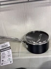Viking Hard Anodized Nonstick 1-QUART Sauce Pan With Glass Lid New. Price: $74.89.