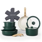 Country Kitchen Cookware Set, Removable Handle, Oven & Rv Safe Pots Pans New. Price: $126.39.