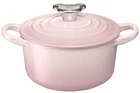 Le Creuset Cocotte Ronde Bear Knob 14 Cm Cast Iron Enamel Pot Shell Pink New. Price: $229.83.