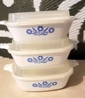 Corning Ware P-41 Petite Pan Trio Used. Price: $45.00.