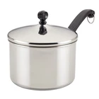 Farberware Classic Stainless Steel Pan/saucepan With Lid, 3 Quart, Silver New. Price: $42.25.