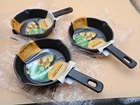 Set Of 3! Nip Epoca Minis One-dish Wonders 6 Inch Pre-seasoned Cast Iron Skillet New. Price: $44.99.