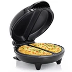 Elite Gourmet EOM205 Non-stick Omelet, Stainless Steel And Black New. Price: $28.88.
