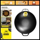 14" Cast Iron Wok With Dual Loop Handles Pre-seasoned, Pfas Free, Oven Safe New. Price: $94.99.