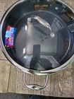 Hexclad 7QT Hybrid Deep Saut Pan And Chicken Fryer With Lid New. Price: $177.00.