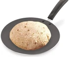 Yadnesh Roti Pan Length 16 Inch, Width 11 Height 0.2 Multicolor. Price: $30.29.